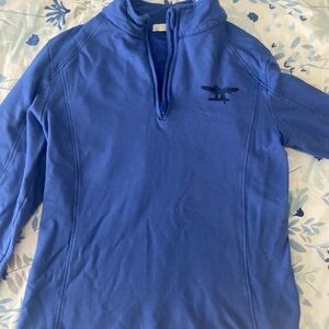 Tasc Blue Quarter-Zip Pullover